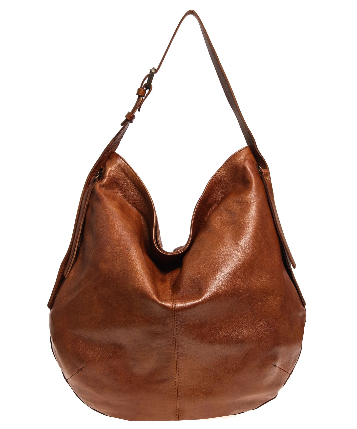 Tano Rounded Hobo with Two Side Zip Pockets (2390929080404)