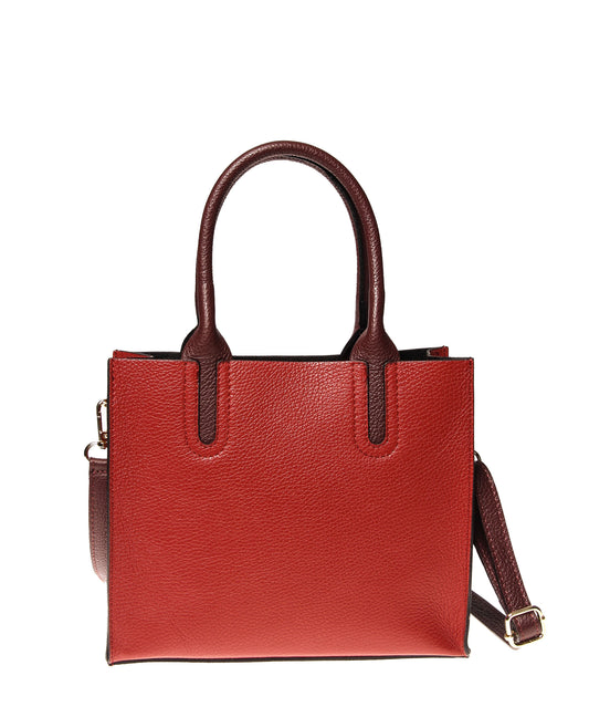 Italian Cut-Out Handle Satchel (4397079593044)