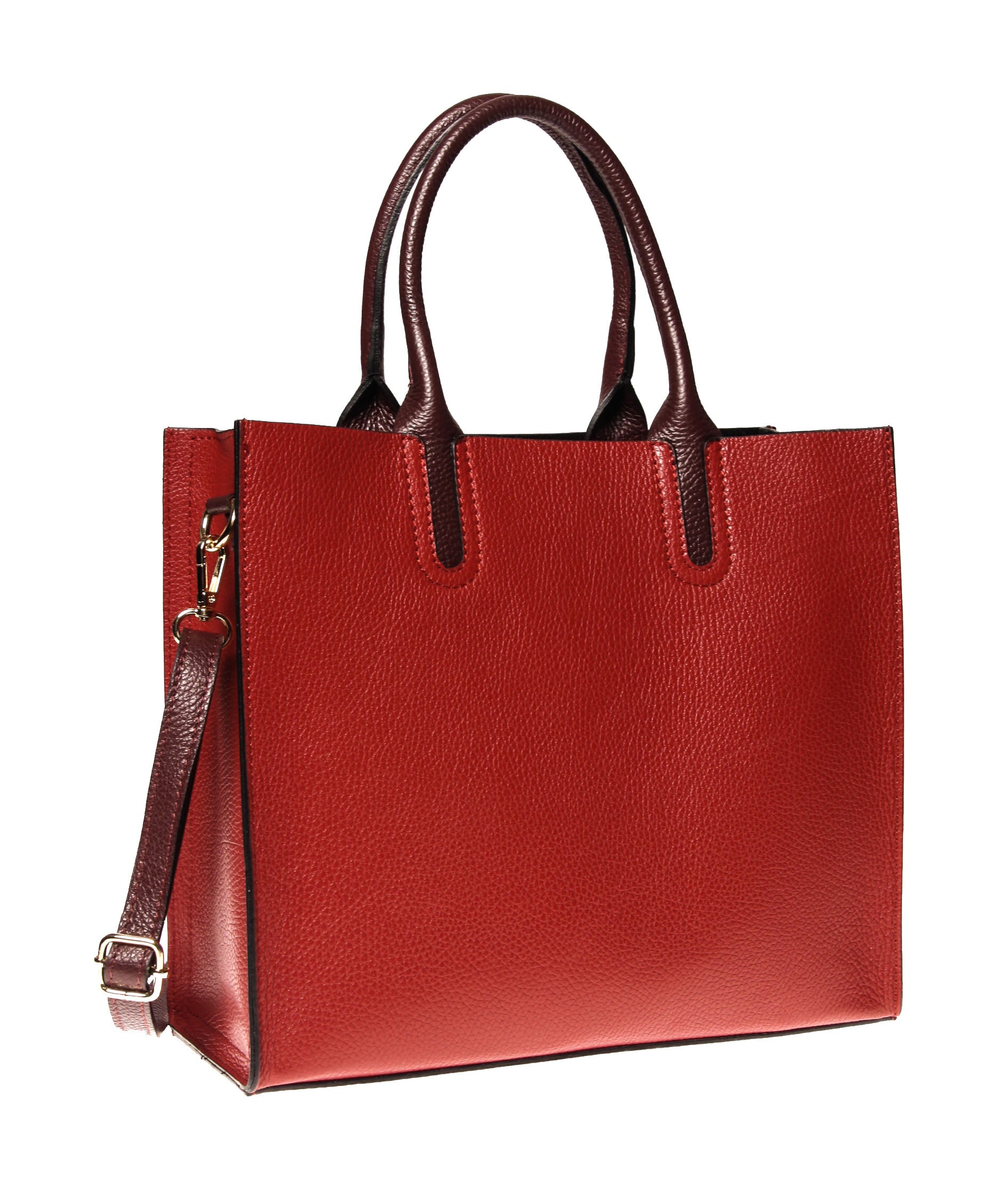 Italian Cut-Out Handle Tote (4397077200980)
